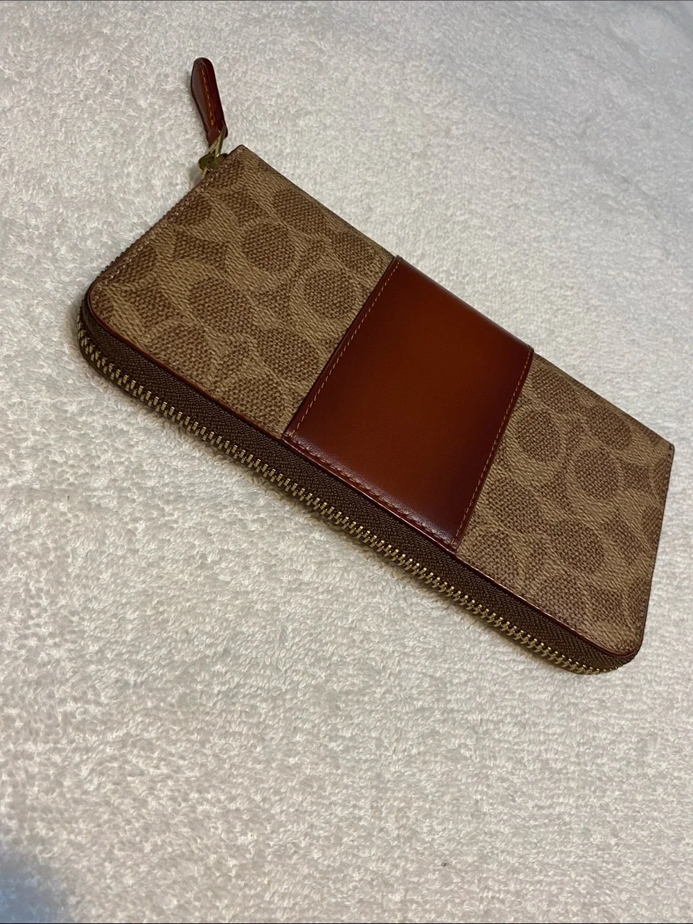 Coach Zip Around Wallet